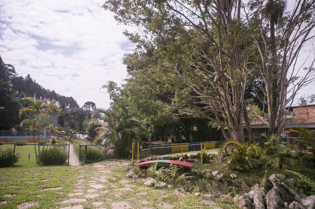 Área externa do Rincão